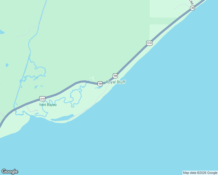 map of restaurants, bars, coffee shops, grocery stores, and more near 2794 Hidden Beaches Road in Carrabelle