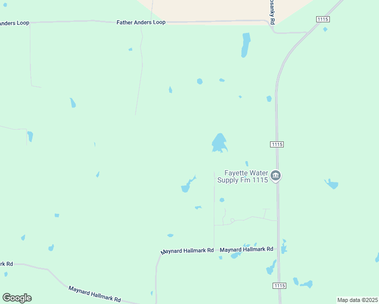 map of restaurants, bars, coffee shops, grocery stores, and more near 7290 Green Meadow Lane in Flatonia