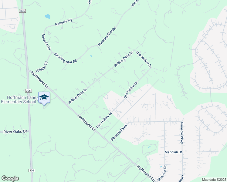 map of restaurants, bars, coffee shops, grocery stores, and more near 2952 Overview Drive in New Braunfels