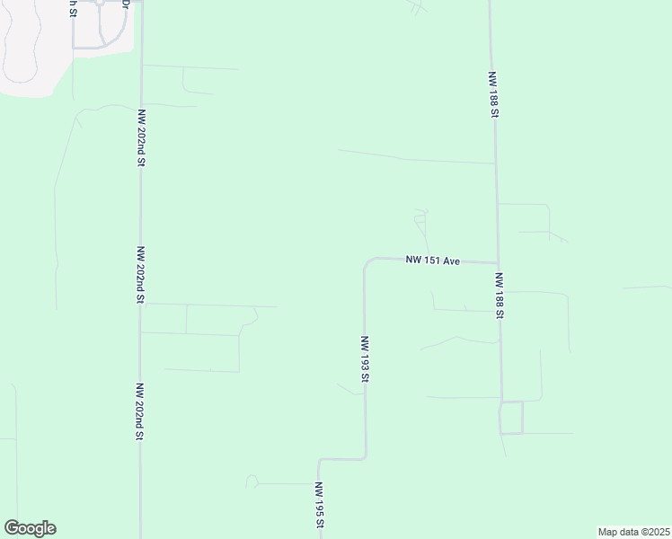 map of restaurants, bars, coffee shops, grocery stores, and more near 15018 Northwest 193 Street in Alachua