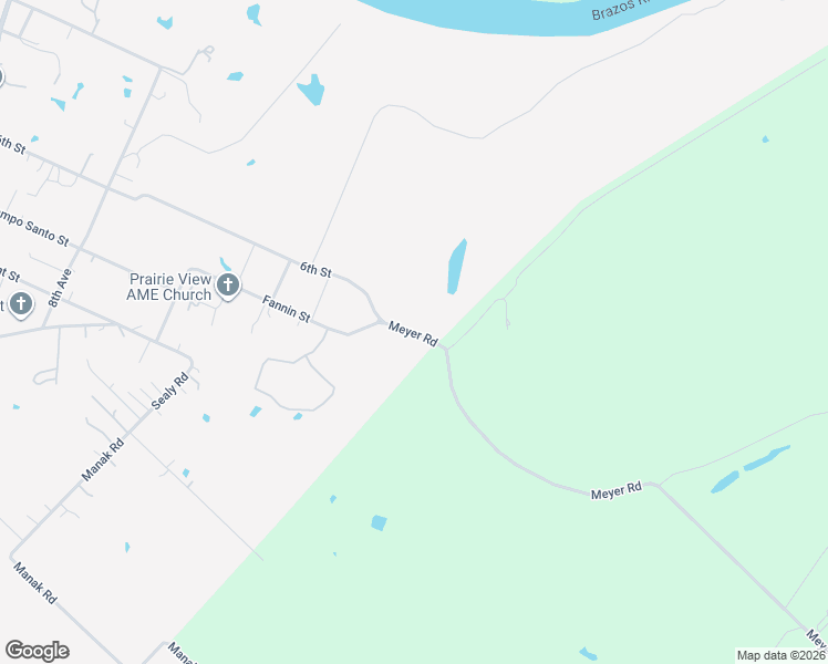 map of restaurants, bars, coffee shops, grocery stores, and more near 1980 Meyer Road in Sealy