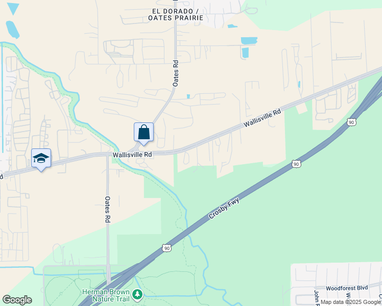 map of restaurants, bars, coffee shops, grocery stores, and more near 18 Baca Street in Houston