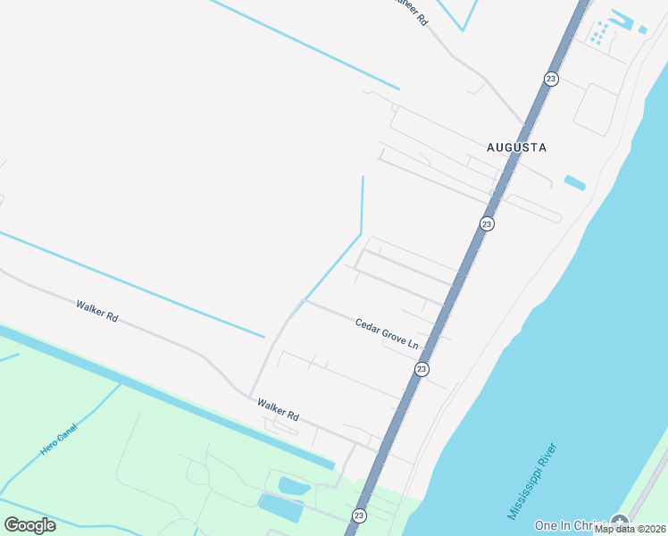 map of restaurants, bars, coffee shops, grocery stores, and more near 101 Clausen Road in Belle Chasse