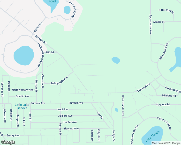 map of restaurants, bars, coffee shops, grocery stores, and more near 6018 Elmhurst Lane in Keystone Heights