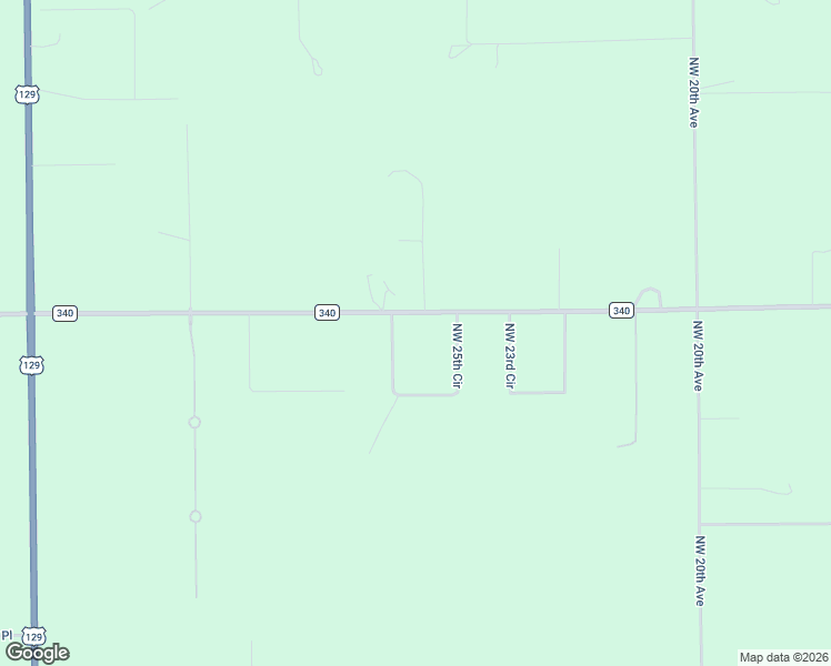 map of restaurants, bars, coffee shops, grocery stores, and more near 2649 County Road 340 in Bell