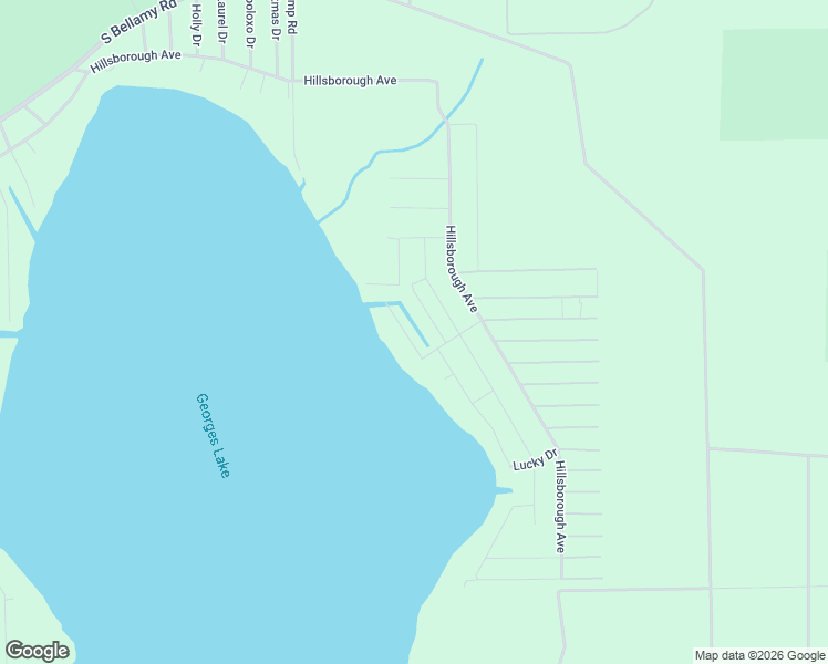 map of restaurants, bars, coffee shops, grocery stores, and more near 110 Flora Terrace in Florahome