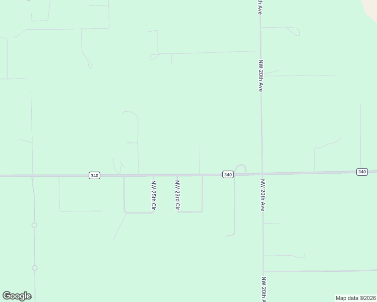 map of restaurants, bars, coffee shops, grocery stores, and more near 2440 County Road 340 in Bell