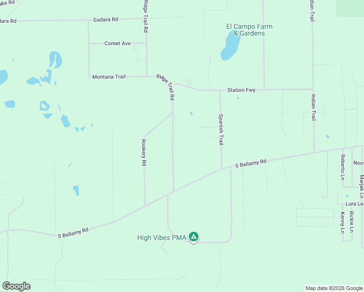 map of restaurants, bars, coffee shops, grocery stores, and more near 7231 Ridge Trail Road in Keystone Heights