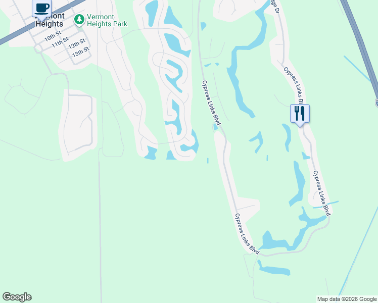 map of restaurants, bars, coffee shops, grocery stores, and more near 5452 Deleon Lane in Elkton
