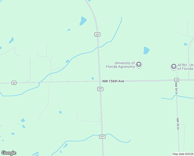 map of restaurants, bars, coffee shops, grocery stores, and more near 7202 Northwest 156th Avenue in Alachua