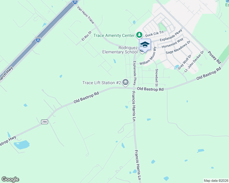 map of restaurants, bars, coffee shops, grocery stores, and more near 6800 South Old Bastrop Highway in San Marcos