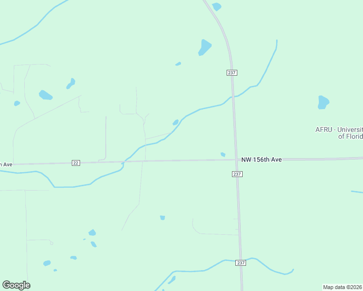 map of restaurants, bars, coffee shops, grocery stores, and more near 7626 Northwest 156th Avenue in Alachua