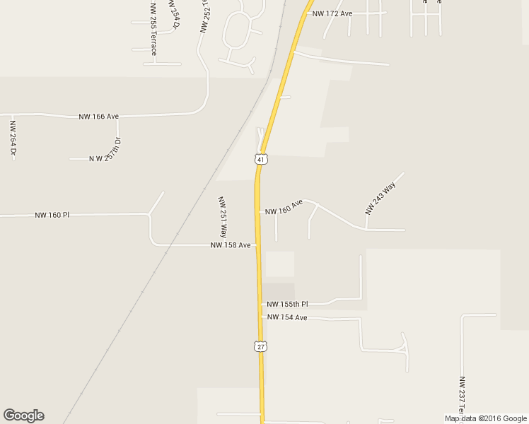 map of restaurants, bars, coffee shops, grocery stores, and more near 26755 Northwest 160 Avenue in High Springs