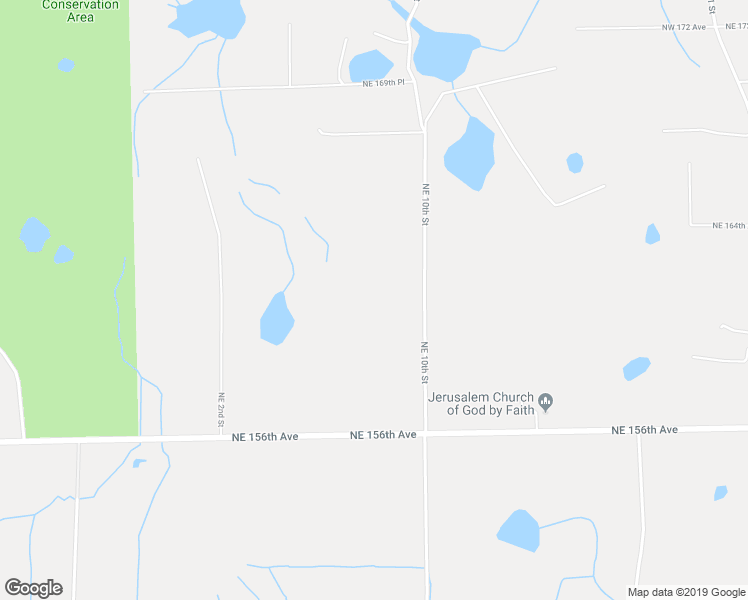 map of restaurants, bars, coffee shops, grocery stores, and more near 16102 Northeast 10th Street in Gainesville