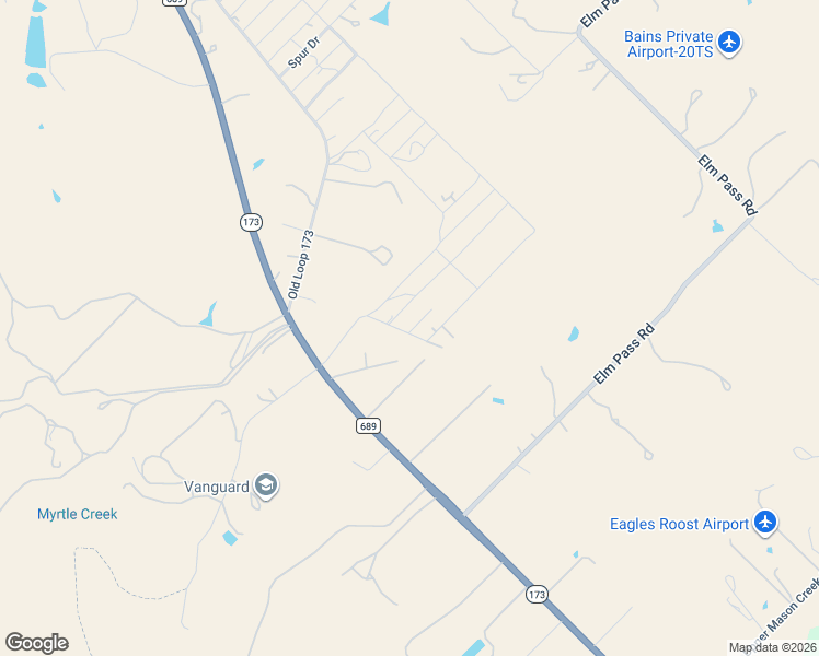 map of restaurants, bars, coffee shops, grocery stores, and more near 428 Hunters Road in Bandera