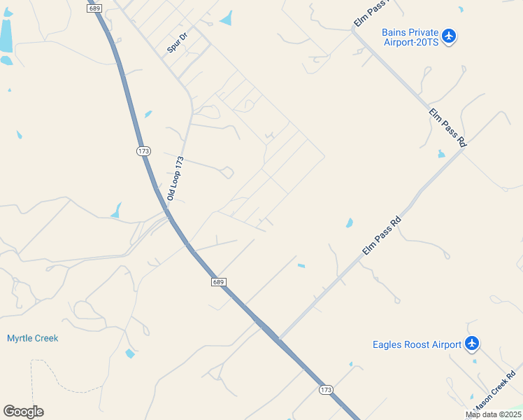 map of restaurants, bars, coffee shops, grocery stores, and more near 178 Western Trail in Bandera