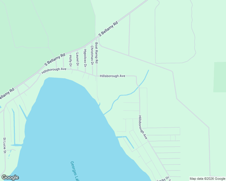 map of restaurants, bars, coffee shops, grocery stores, and more near 100 Boat Ramp Road in Florahome