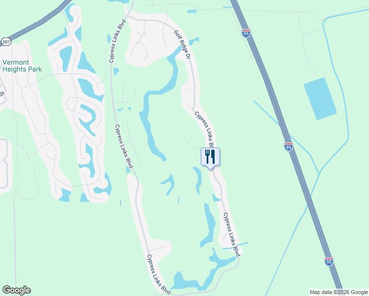 map of restaurants, bars, coffee shops, grocery stores, and more near 5609 Long Marsh Drive in Elkton