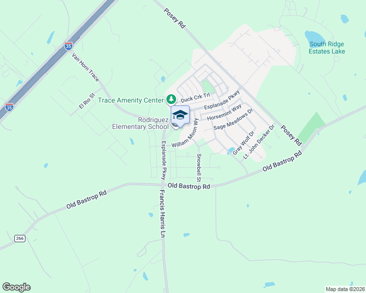 map of restaurants, bars, coffee shops, grocery stores, and more near 5618 South Old Bastrop Highway in San Marcos