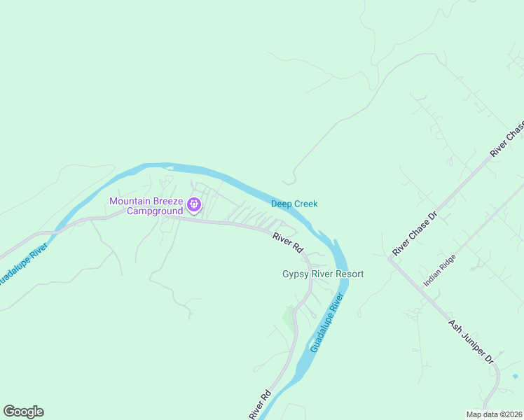 map of restaurants, bars, coffee shops, grocery stores, and more near 8994 River Road in New Braunfels