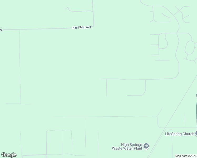 map of restaurants, bars, coffee shops, grocery stores, and more near 26599 Northwest 166th Avenue in High Springs