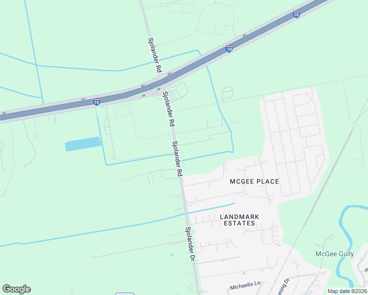 map of restaurants, bars, coffee shops, grocery stores, and more near 7821 McDaniel Street in Baytown