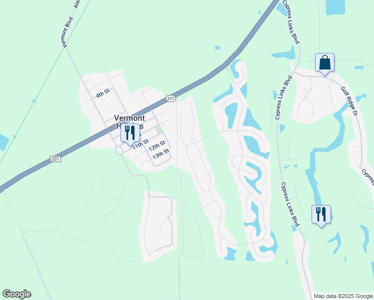 map of restaurants, bars, coffee shops, grocery stores, and more near 4308 Maine Street in Elkton