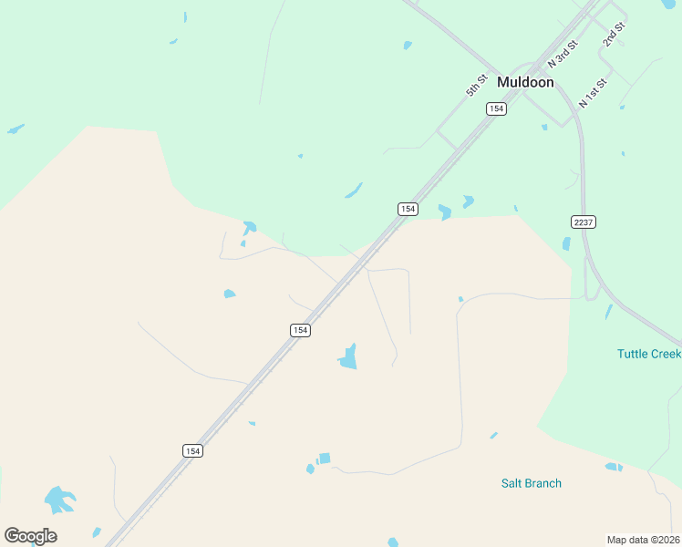 map of restaurants, bars, coffee shops, grocery stores, and more near 902 Fm 154 Muldoon Area in Muldoon