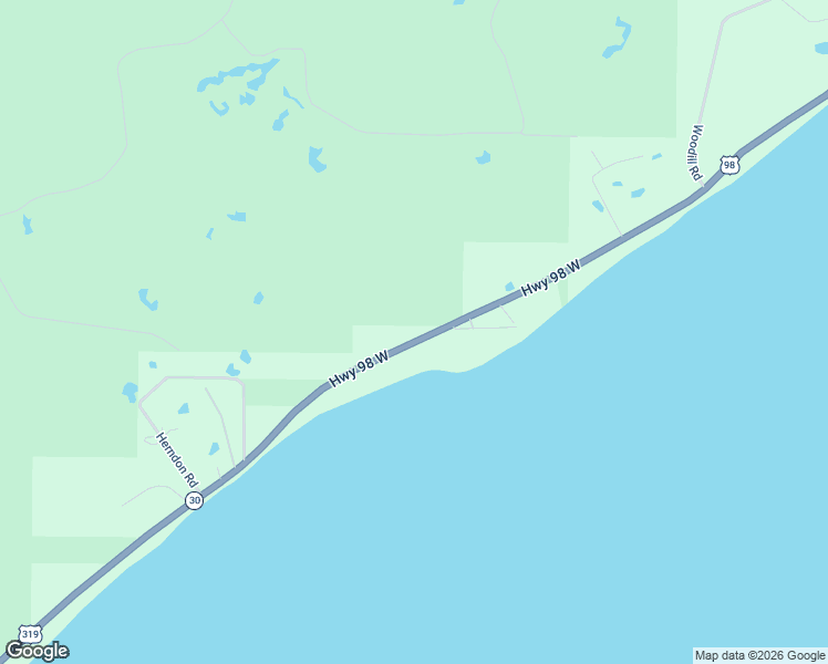 map of restaurants, bars, coffee shops, grocery stores, and more near 2457 U.S. 98 in Carrabelle