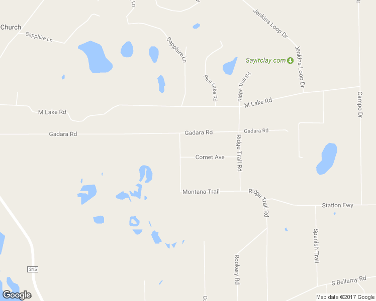 map of restaurants, bars, coffee shops, grocery stores, and more near 7095 Montana Trail in Keystone Heights