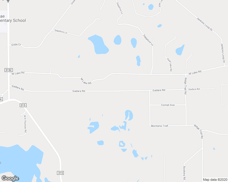 map of restaurants, bars, coffee shops, grocery stores, and more near 4701 Gadara Road in Keystone Heights