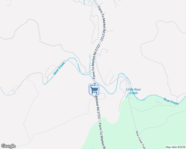 map of restaurants, bars, coffee shops, grocery stores, and more near 5691 Farm To Market Road 2722 in Canyon Lake
