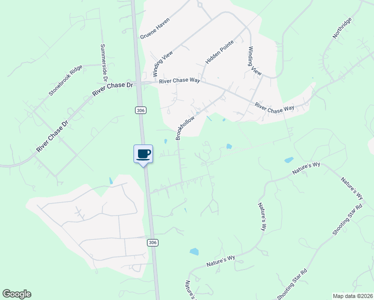 map of restaurants, bars, coffee shops, grocery stores, and more near 397 Brookhollow in New Braunfels