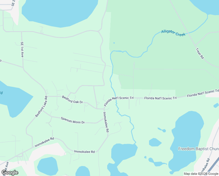 map of restaurants, bars, coffee shops, grocery stores, and more near 6783 West Brook Drive in Keystone Heights