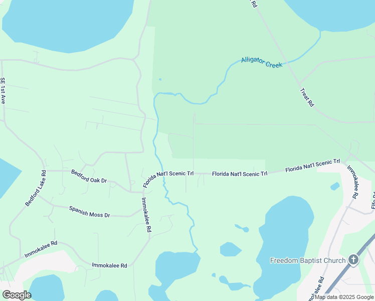 map of restaurants, bars, coffee shops, grocery stores, and more near 6784 Timberlane Drive in Keystone Heights