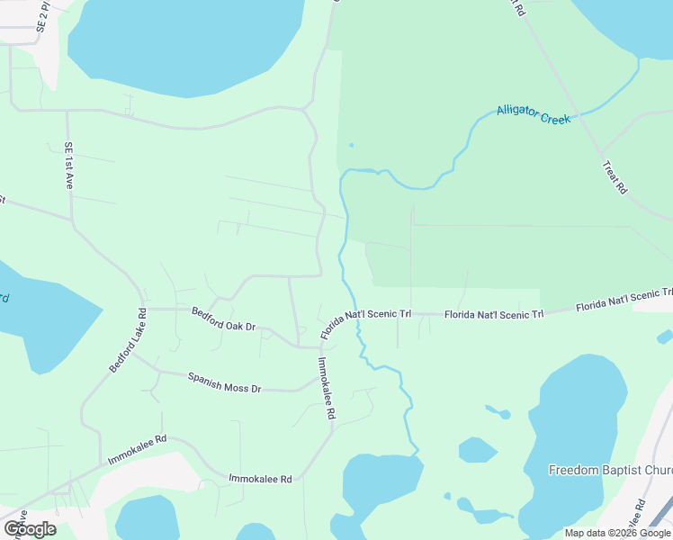 map of restaurants, bars, coffee shops, grocery stores, and more near 6783 West Brook Drive in Keystone Heights