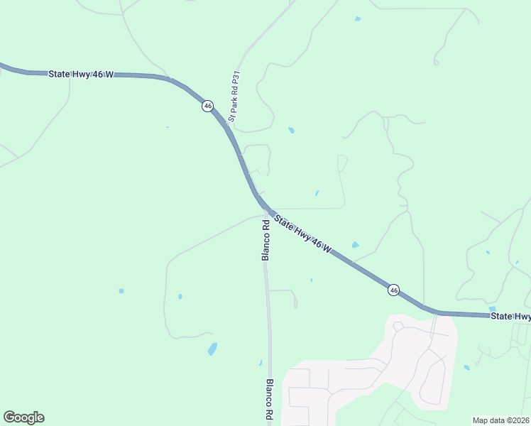 map of restaurants, bars, coffee shops, grocery stores, and more near 33951 Blanco Road in Bulverde