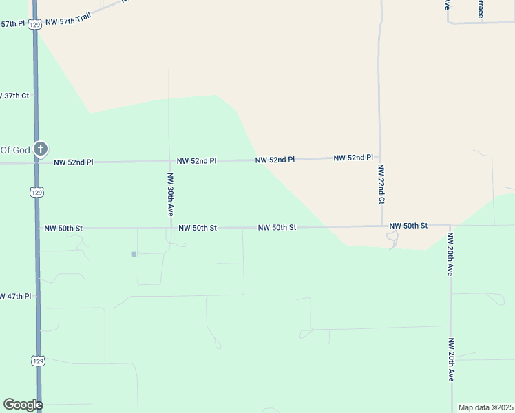 map of restaurants, bars, coffee shops, grocery stores, and more near 2660 Northwest 50th Street in Bell