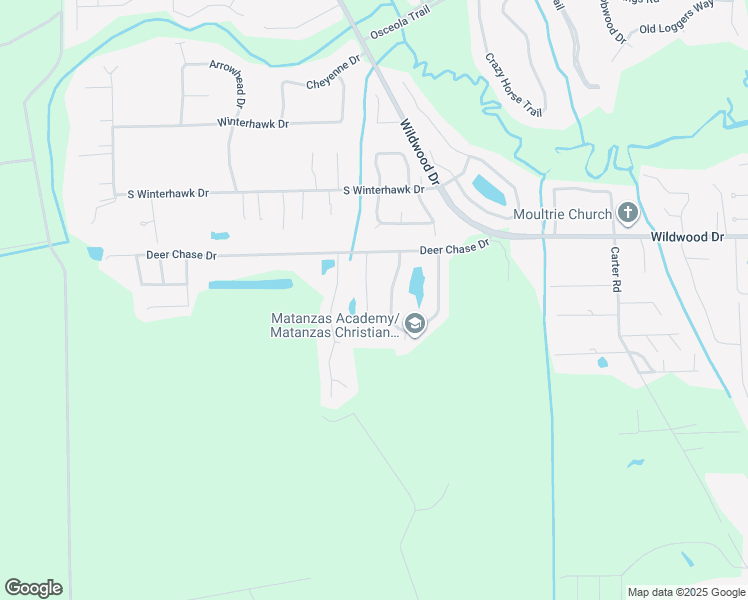 map of restaurants, bars, coffee shops, grocery stores, and more near 4024 White Pine Lane in St. Augustine