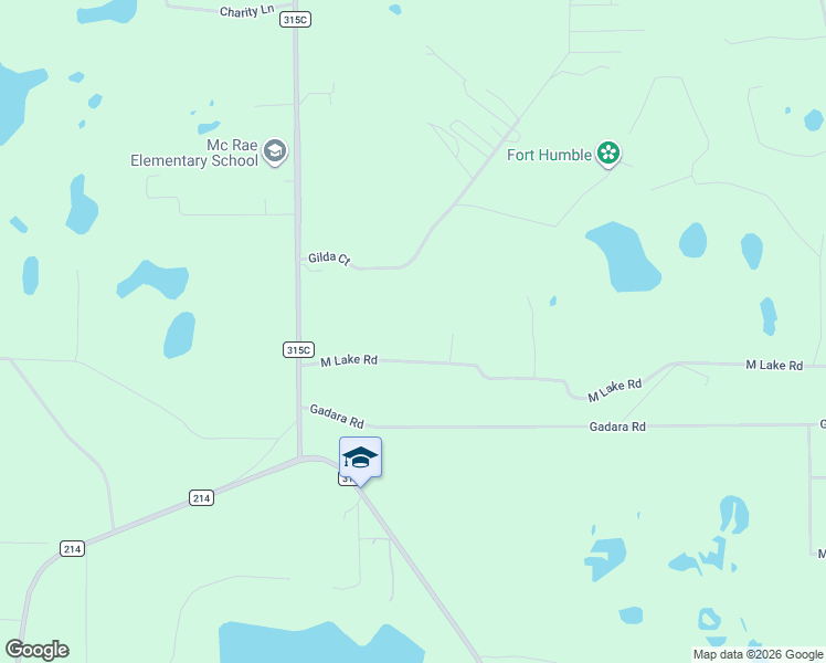 map of restaurants, bars, coffee shops, grocery stores, and more near 4950 M Lake Road in Keystone Heights