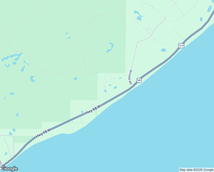 map of restaurants, bars, coffee shops, grocery stores, and more near 120 Bay Magnolia Lane in Carrabelle