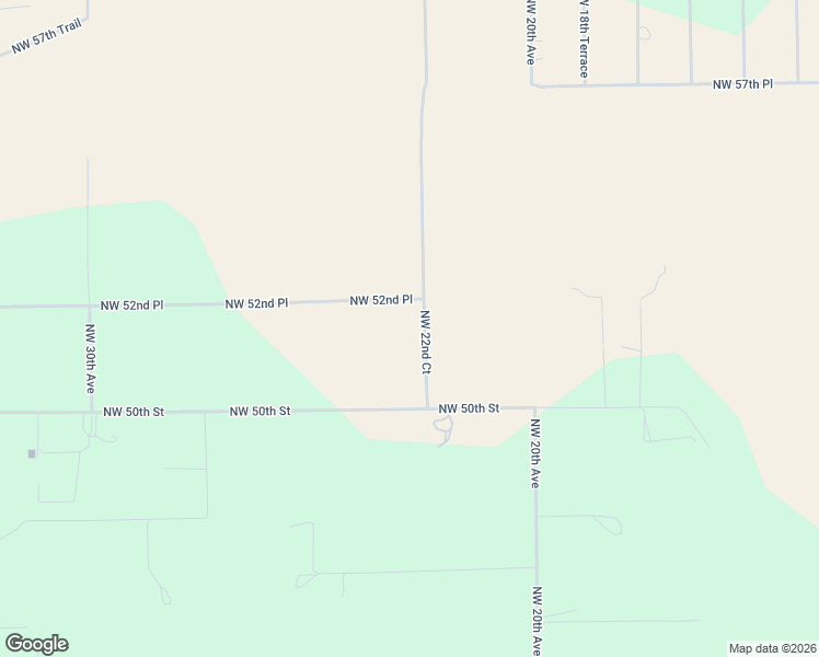 map of restaurants, bars, coffee shops, grocery stores, and more near Northwest 52nd Place in Bell