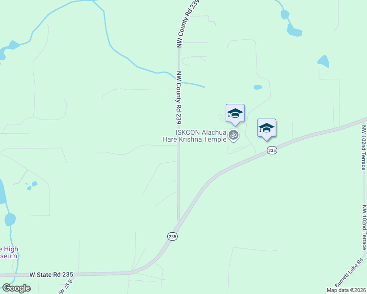 map of restaurants, bars, coffee shops, grocery stores, and more near in Alachua