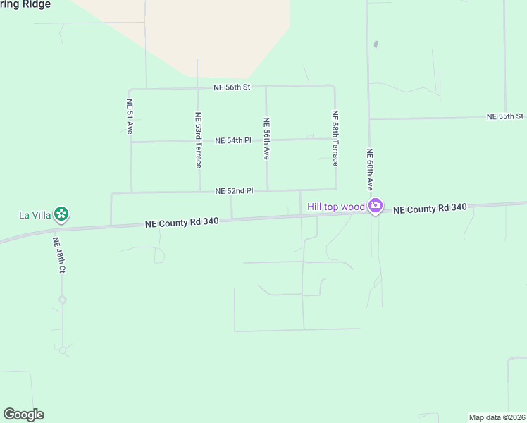 map of restaurants, bars, coffee shops, grocery stores, and more near 5629 Northeast 52nd Place in High Springs