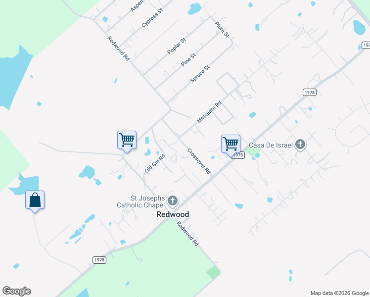 map of restaurants, bars, coffee shops, grocery stores, and more near 4924 Crossover Road in San Marcos