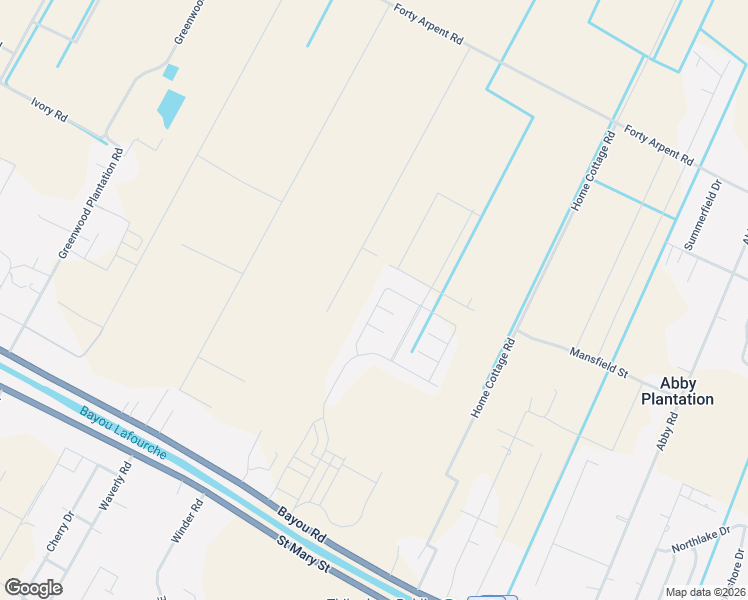 map of restaurants, bars, coffee shops, grocery stores, and more near 203 Magazine Loop in Thibodaux