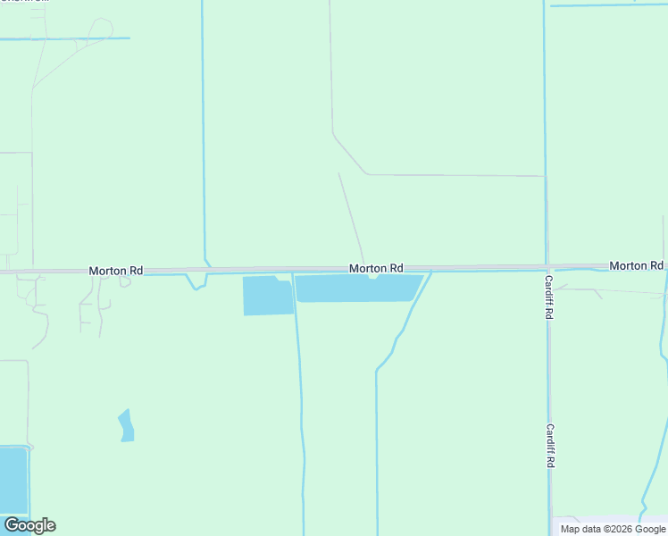 map of restaurants, bars, coffee shops, grocery stores, and more near Morton Road in Brookshire