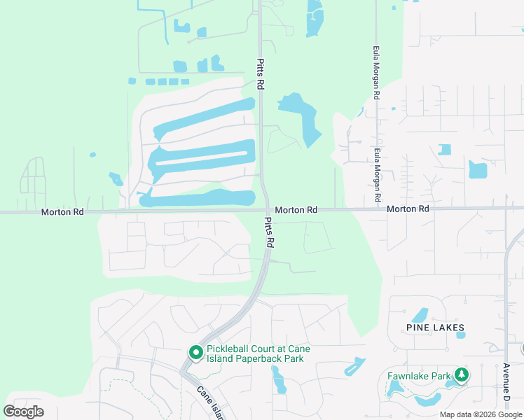 map of restaurants, bars, coffee shops, grocery stores, and more near 27001 Morton Road in Katy