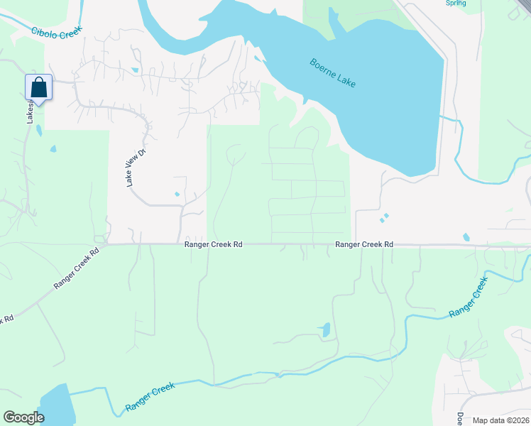 map of restaurants, bars, coffee shops, grocery stores, and more near 708 State Highway 46 East in Boerne