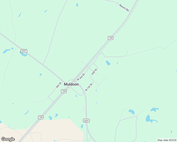 map of restaurants, bars, coffee shops, grocery stores, and more near 333 North 3rd Street in Muldoon